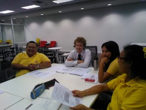 in class
